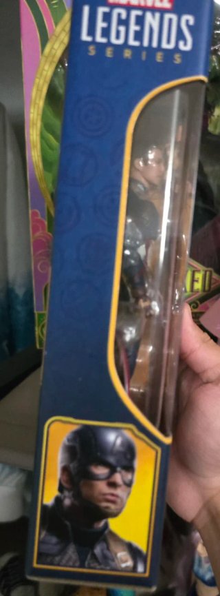 Figura Capitán América Marvel Legends