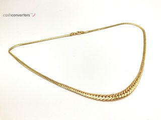 gargantilla oro 18k 22cm