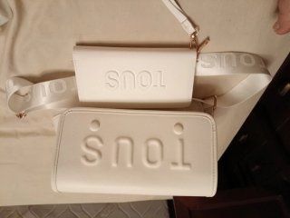LBolsos Tous Originales Rojo Blanco y negro