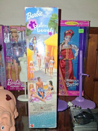 Barbie Palm Beach 2001 Bionda mai rimossa Scatola