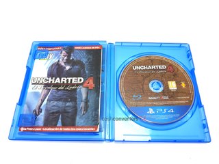 uncharted 4: el desenlace del ladron ps4