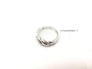 anillo plata 925mm con piedra con circonita