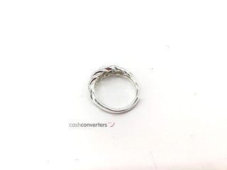 anillo plata 925mm con piedra con circonita