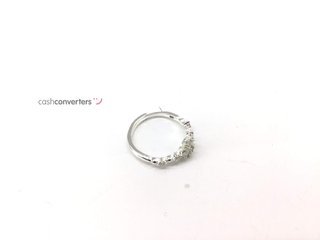 anillo plata 925mm con piedra con circonita
