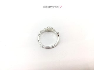 anillo plata 925mm con piedra con circonita