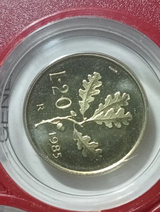 Monete Repubblica Italiana 1985