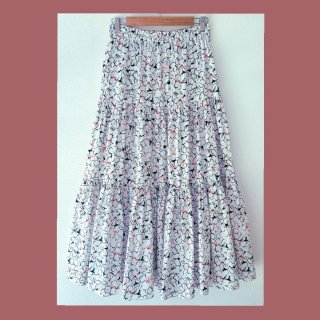 Falda ZARA boho floral S/M