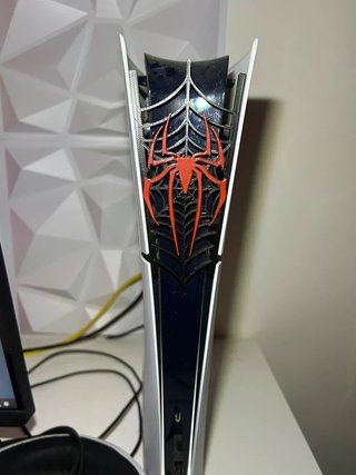 Inserto Logo Spider-Man per PS5 (Standard e Slim) | Custom Console Marvel