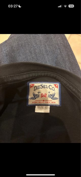 T-shirt Diesel Vintage anni 80/90