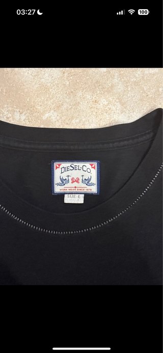 T-shirt Diesel Vintage anni 80/90