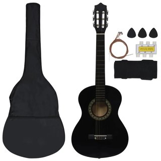 Chitarra Classica con 8 Pezzi Accessori per Principianti
