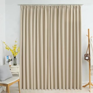 Tenda Oscurante con Ganci Di Metallo 290x245 cm Design