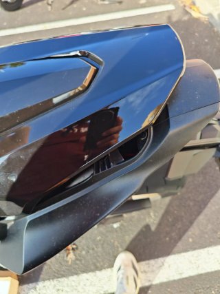 Colin asiento trasero Honda CBR650R Negro