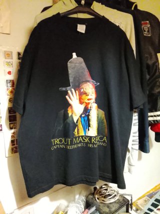 Camiseta Captain Beefheart Trout Mask Replica M