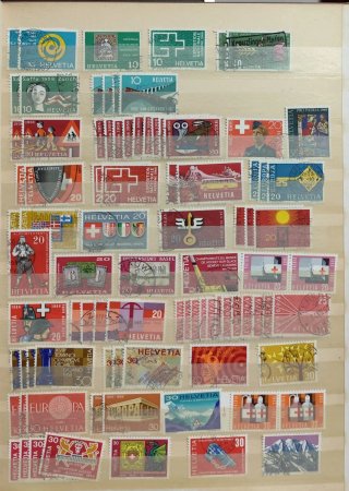 2000 Sellos Italia y Suiza