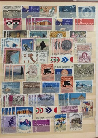 2000 Sellos Italia y Suiza