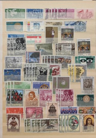 2000 Sellos Italia y Suiza