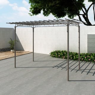 Arco pergola da giardino per rose in acciaio decorazione