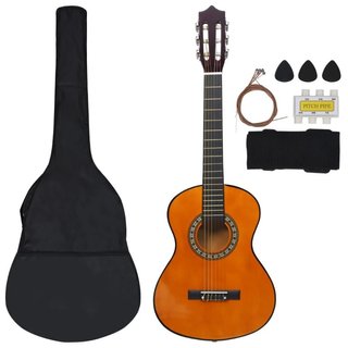 Chitarra Classica con 8 Pezzi Accessori per Bambini e