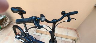 Bicicleta plegable B'Twin Tilt 500 Azul