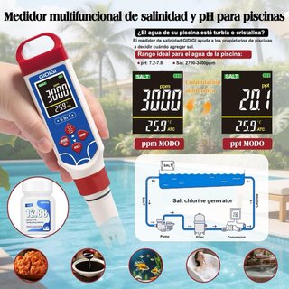 NUEVO! Medidor pH Piscina 5 en 1