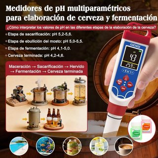 NUEVO! Medidor pH Piscina 5 en 1