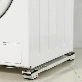 Kit 2 Barre Base Lavatrice con Ruote Freno Regolabili