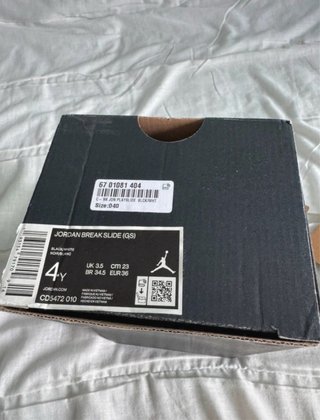 Sandalias Jordan Negras