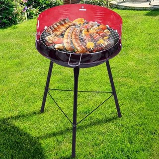 Barbecue a Carbone Carbonella BBQ Grill in Metallo 2