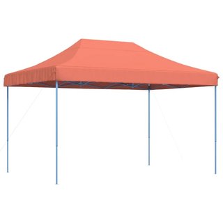 Tenda da Festa Pieghevole Pop-Up Colore Terracotta