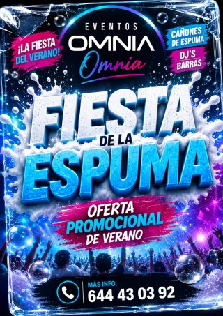 FIESTA DE LA ESPUMA