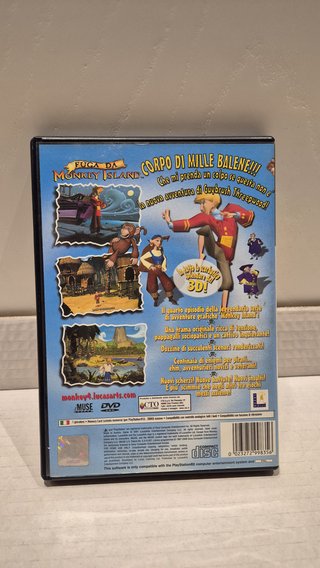 Only Box - Fuga da Monkey Island ps2 - No Game