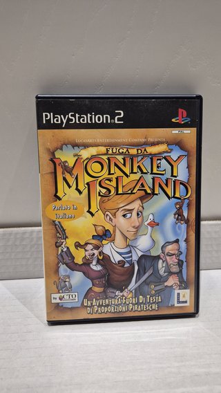 Only Box - Fuga da Monkey Island ps2 - No Game