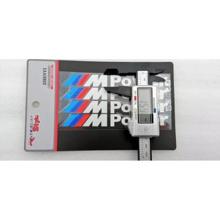 VINILOS PINZAS DE FRENO BMW M POWER NEGRO