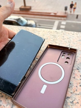Samsung Note 20 Ultra Negro/Plateado