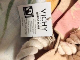 Borsa mare Vichy Italian Summer