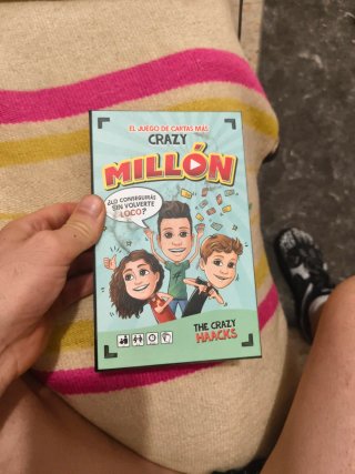 Juego de cartas Crazy Millón
