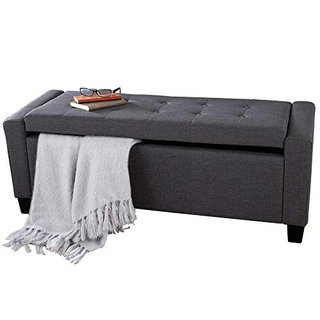 Cassapanca Pouf Contenitore Panca Sgabello Poggiapiedi in