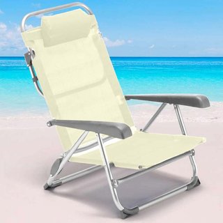 Spiaggina Sedia Prendisole Pieghevole Mare Spiaggia Sdraio