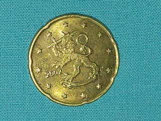 Moneda 20 céntimos Euro 2002