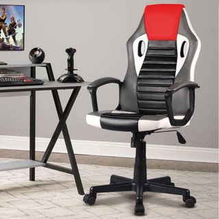Sedia Poltrona Gaming Scrivania Ufficio Regolabile Girevole