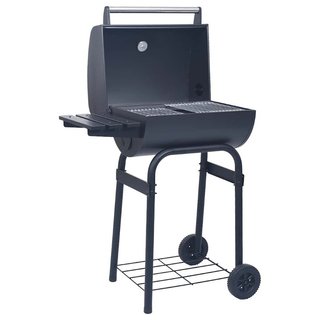 Barbecue a Carbone con Affumicatore e Ripiano Basso da