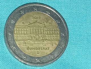 Moneda 2€ Bundesrat D 2019