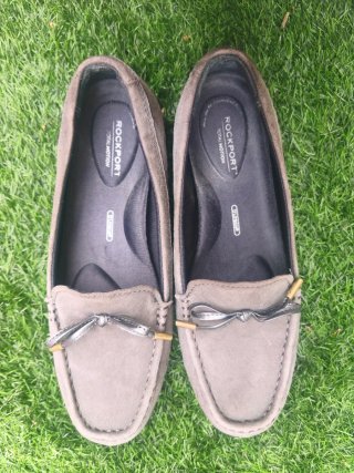 Mocasines Rockport grises talla 37