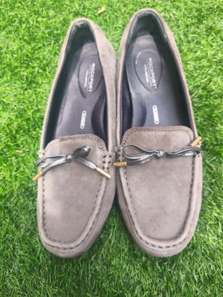 Mocasines Rockport grises talla 37