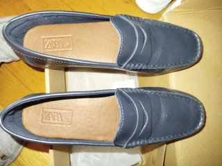 Mocasines Zara Azul marinoTalla 37