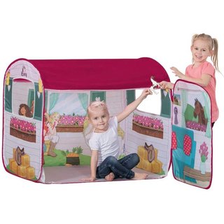 Tenda Gioco Bambini Maneggio dei Cavalli Casetta Tessuto