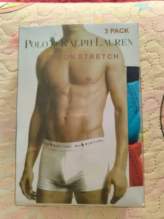 Pack 3 Calzoncillos Ralph Lauren XL