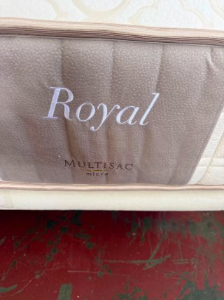 Colchón Sonpura Royal 150x190 + Base Beige