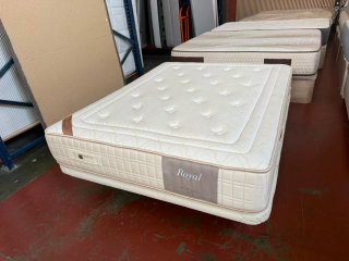 Colchón Sonpura Royal 150x190 + Base Beige